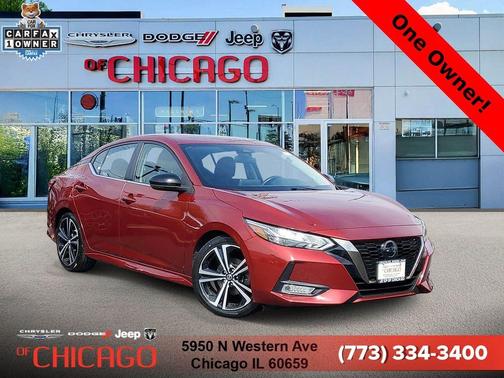 Scarlet Ember 2022 Nissan Sentra SR