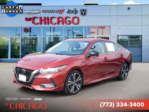 Scarlet Ember 2022 Nissan Sentra SR