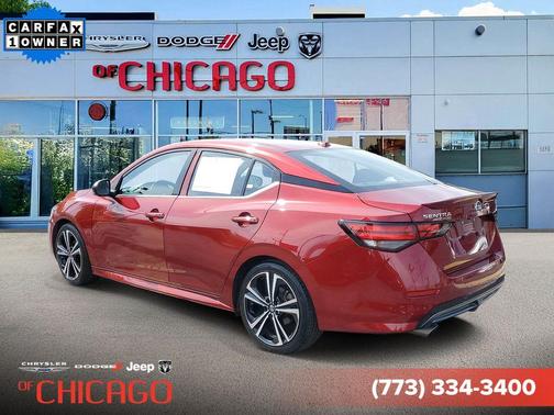 Scarlet Ember 2022 Nissan Sentra SR