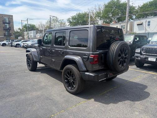 Granite Crystal Clearcoat Metallic 2025 Jeep Wrangler 4xe Sahara
