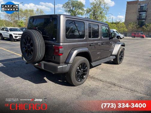 Granite Crystal Clearcoat Metallic 2025 Jeep Wrangler 4xe Sahara