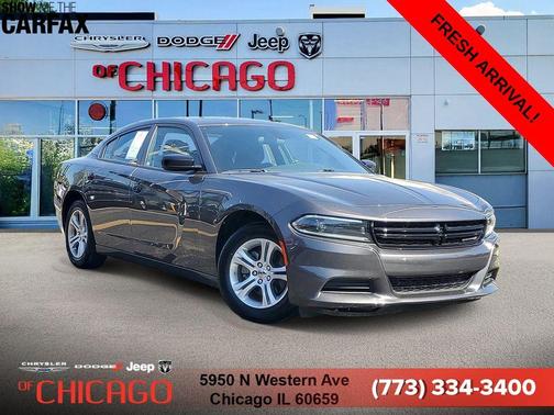 Granite Crystal Clearcoat Metallic 2023 Dodge Charger SXT