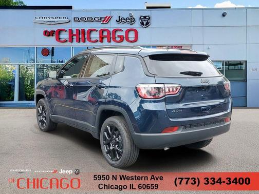 Fathom Blue Pearlcoat 2026 Jeep Compass Latitude