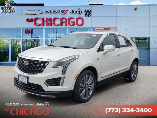 Crystal White 2024 Cadillac XT5 Premium Luxury