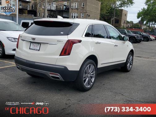 Crystal White 2024 Cadillac XT5 Premium Luxury