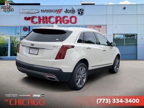 Crystal White 2024 Cadillac XT5 Premium Luxury