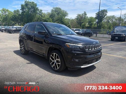 Diamond Black 2024 Jeep Compass Limited