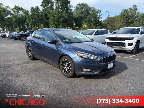 Blue Metallic 2018 Ford Focus SEL