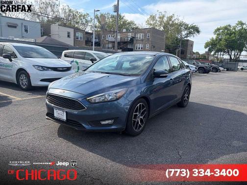 Blue Metallic 2018 Ford Focus SEL