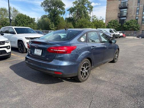 Blue Metallic 2018 Ford Focus SEL