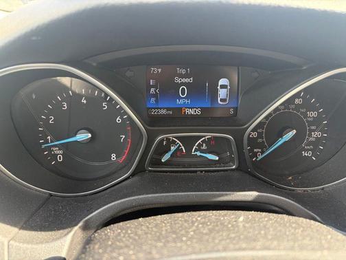 Blue Metallic 2018 Ford Focus SEL