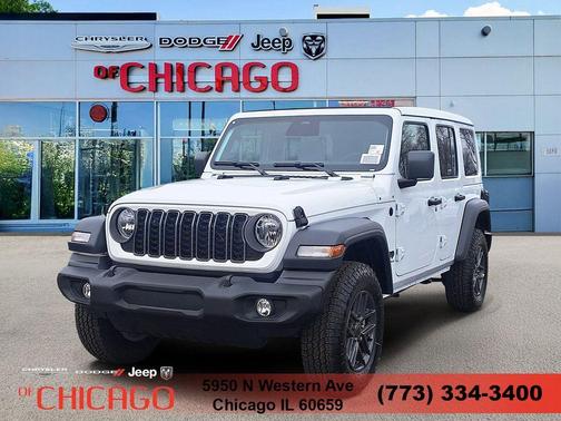 Bright White Clearcoat 2026 Jeep Wrangler Sport