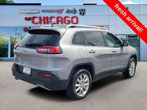 Billet Silver Metallic Clearcoat 2015 Jeep Cherokee Limited