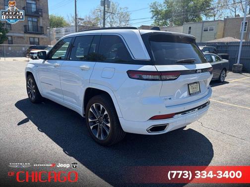 Bright White Clearcoat 2024 Jeep Grand Cherokee 4xe Overland