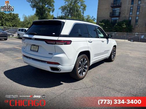Bright White Clearcoat 2024 Jeep Grand Cherokee 4xe Overland