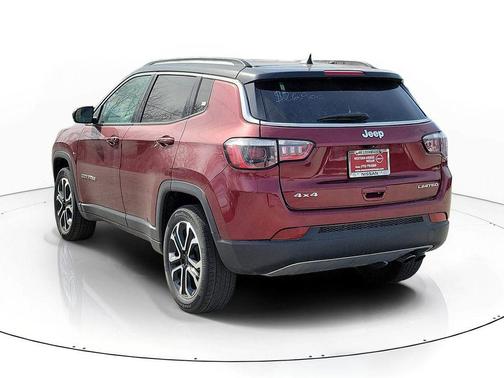 Velvet Red Pearlcoat 2022 Jeep Compass Limited