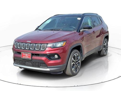 Velvet Red Pearlcoat 2022 Jeep Compass Limited