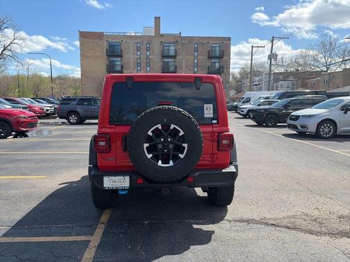 Firecracker Red Clearcoat 2025 Jeep Wrangler 4xe Rubicon