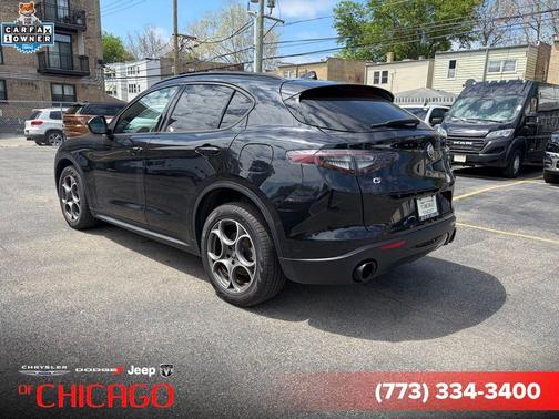 Vulcano Black Metallic 2024 Alfa Romeo Stelvio Base