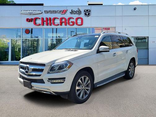 White 2015 Mercedes-Benz GL-Class GL 350 BlueTEC 4MATIC