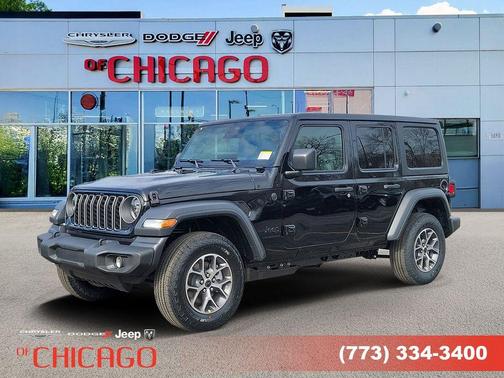 Black Clearcoat 2026 Jeep Wrangler Sport