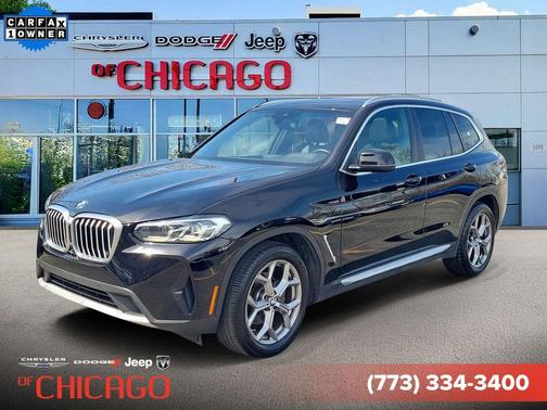 Jet Black 2023 BMW X3 sDrive30i