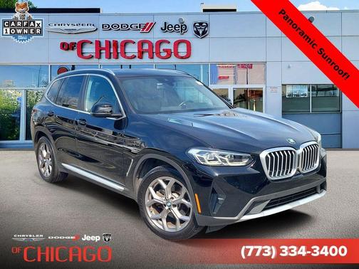 Jet Black 2023 BMW X3 sDrive30i