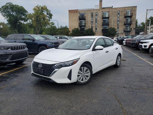 Cloud White 2024 Nissan Sentra S
