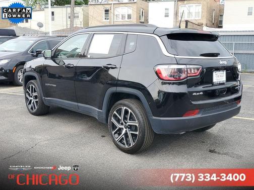 Diamond Black 2025 Jeep Compass Limited