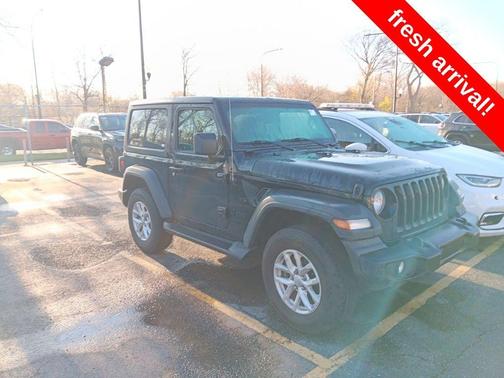 Black Clearcoat 2023 Jeep Wrangler Sport