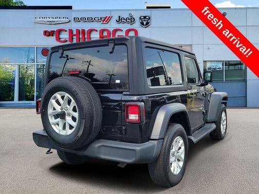 Black Clearcoat 2023 Jeep Wrangler Sport