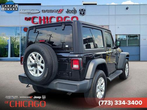 Black Clearcoat 2023 Jeep Wrangler Sport