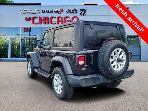 Black Clearcoat 2023 Jeep Wrangler Sport