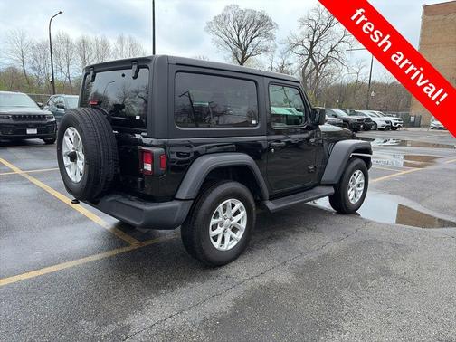 Black Clearcoat 2023 Jeep Wrangler Sport
