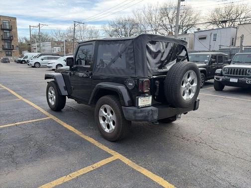 Black Clearcoat 2015 Jeep Wrangler Sahara