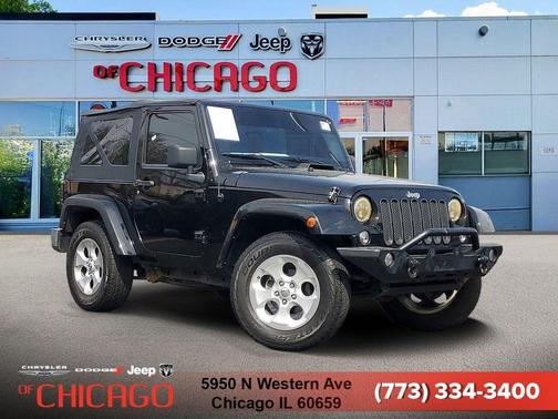 Black Clearcoat 2015 Jeep Wrangler Sahara
