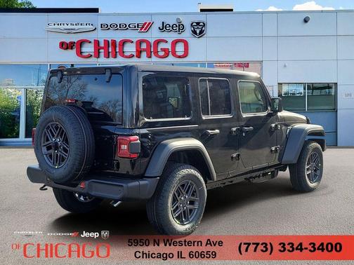 Black Clearcoat 2026 Jeep Wrangler Sport