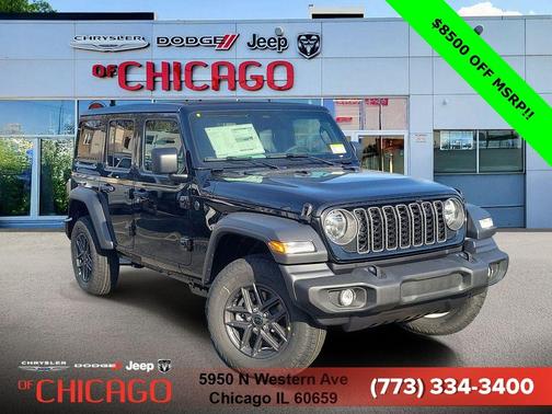 Black Clearcoat 2026 Jeep Wrangler Sport