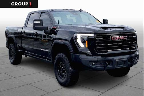 Onyx Black 2024 GMC Sierra 2500 AT4X
