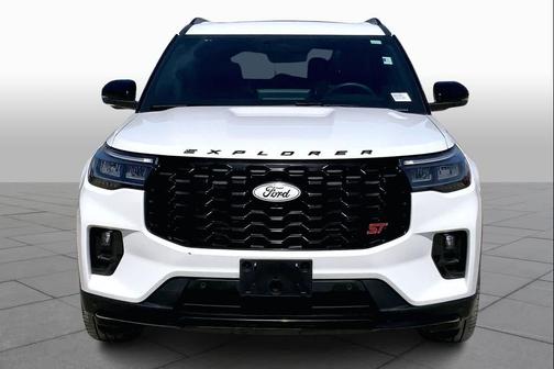 Star White Metallic Tri-Coat 2025 Ford Explorer ST