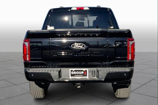 Agate Black Metallic 2025 Ford F-150 Platinum