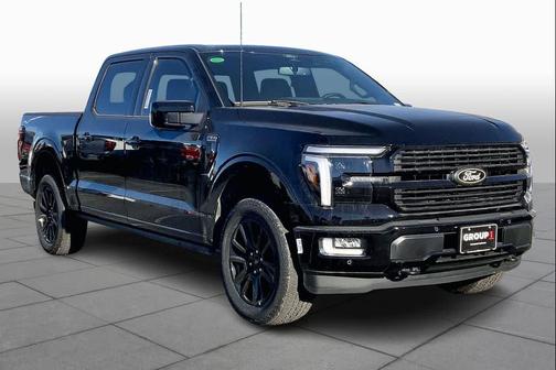 Agate Black Metallic 2025 Ford F-150 Platinum
