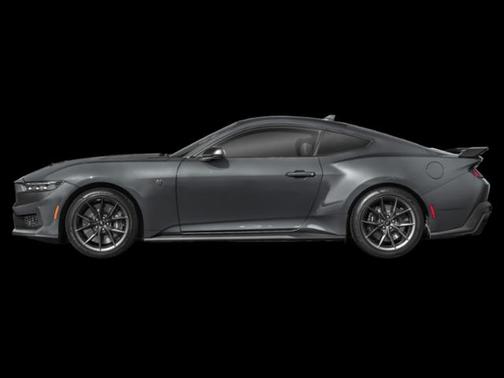 Gray 2026 Ford Mustang Dark Horse Fastback