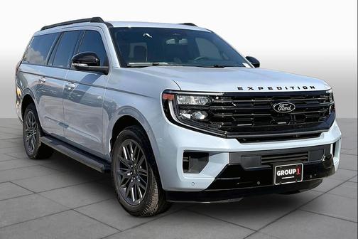 Glacier Gray Metallic Tri-Coat 2026 Ford Expedition Max Platinum
