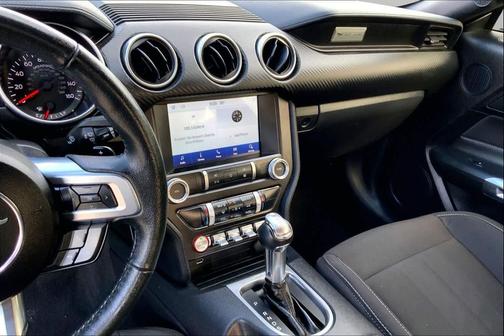 Velocity Blue Metallic 2021 Ford Mustang EcoBoost