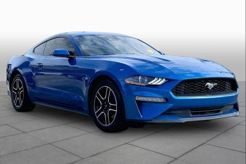 Velocity Blue Metallic 2021 Ford Mustang EcoBoost