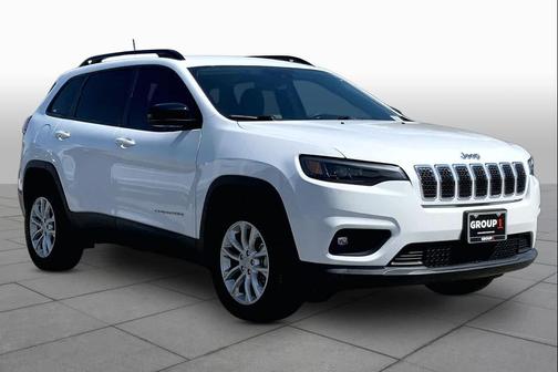 Bright White Clearcoat 2022 Jeep Cherokee Latitude Lux