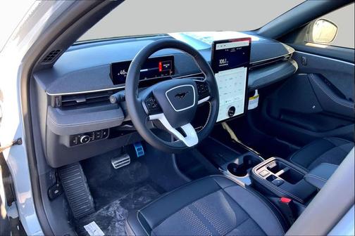 Glacier Gray Metallic TriCoat 2025 Ford Mustang Mach-E GT