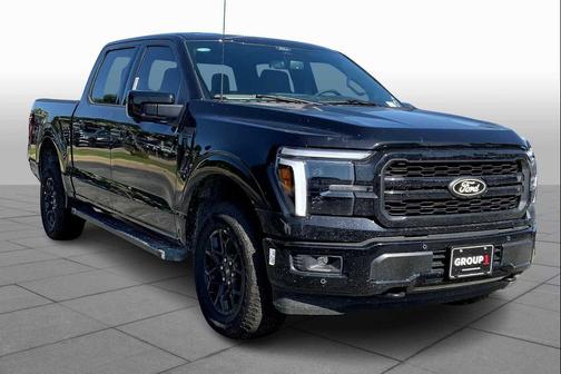 Agate Black Metallic 2025 Ford F-150 Lariat