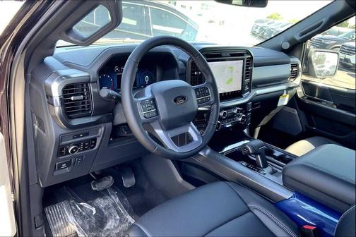 Agate Black Metallic 2025 Ford F-150 Lariat